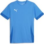 PUMA teamGOAL Matchday Jersey Heren Sportshirt - Electric Blue Lemonade-PUMA White-PUMA Team Royal