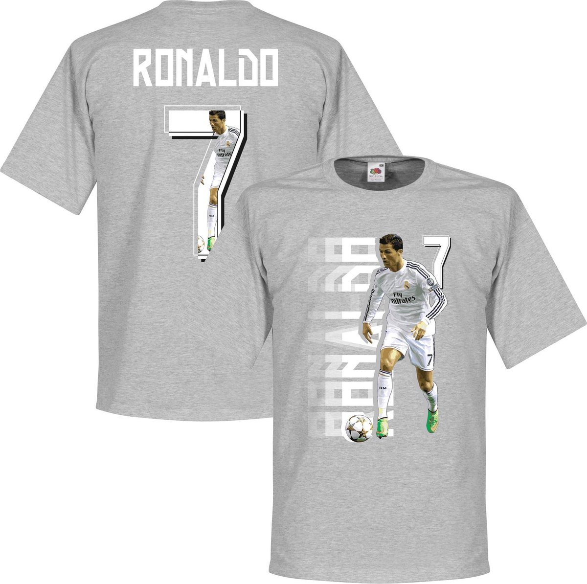 1200x1194-4 Ronaldo 7 Gallery T-Shirt - L - Afbeelding 1