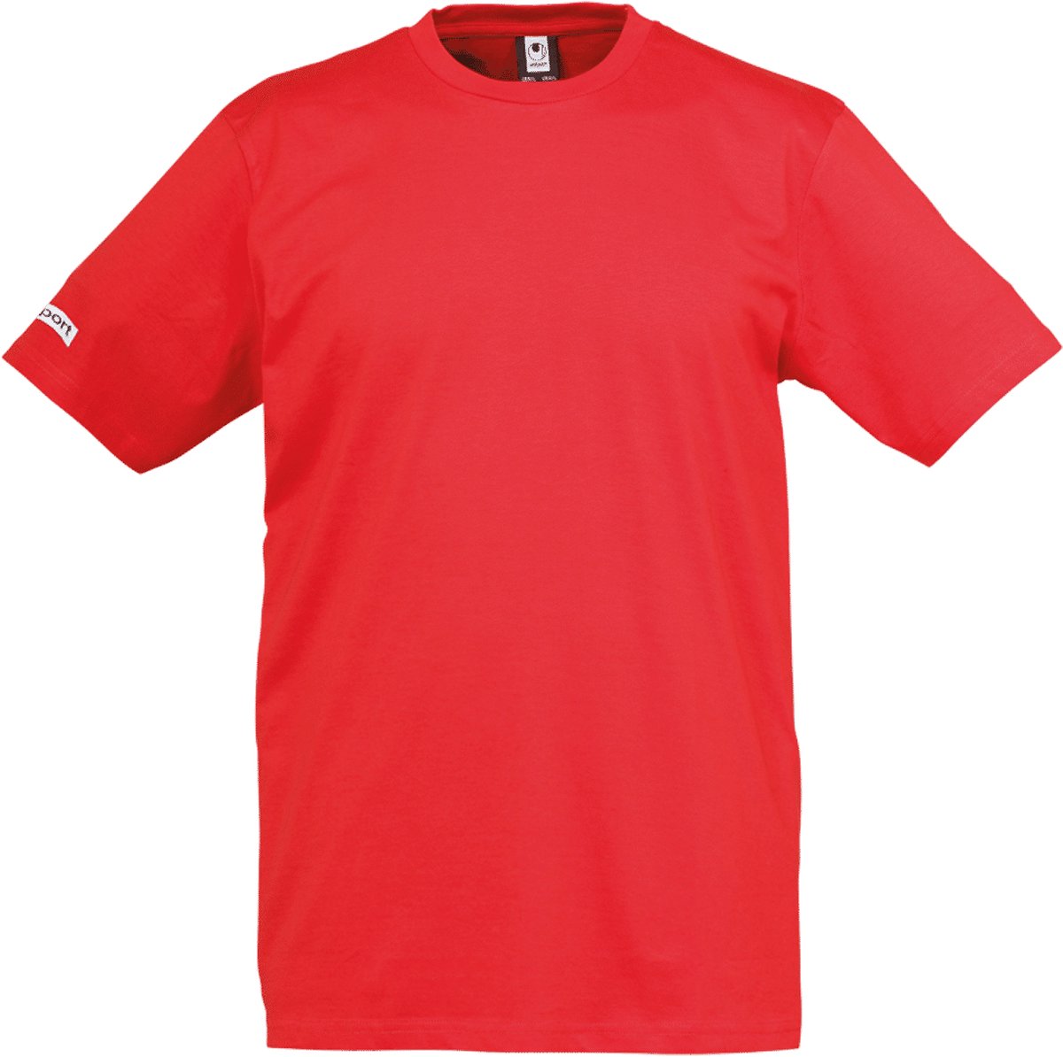 1200x1194-41 Uhlsport Teamsport T-Shirt Heren - Rood | Maat: 164 - Afbeelding 1