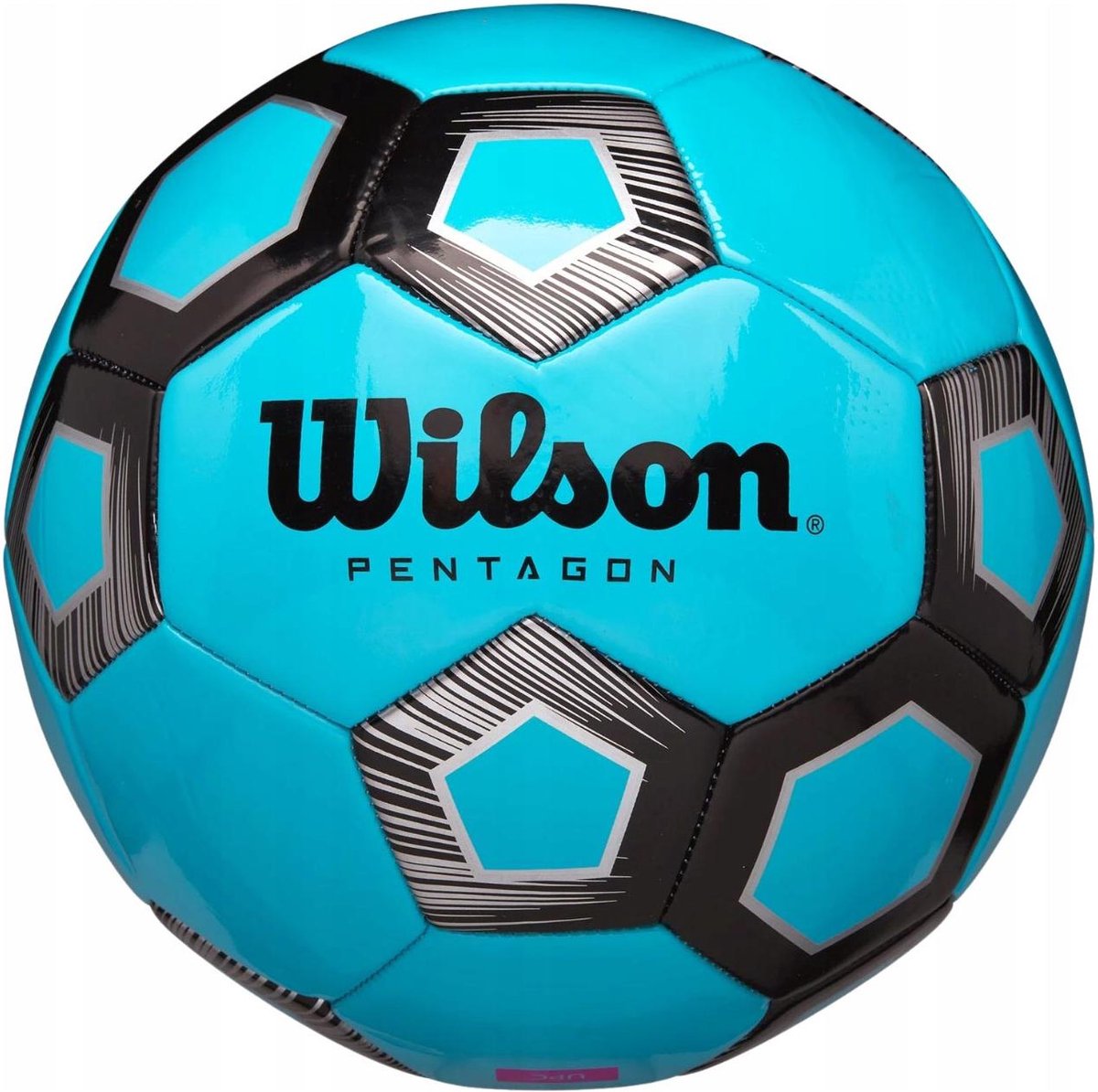 1200x1194-68 Wilson Pentagon Voetbal Blauw - Afbeelding 1