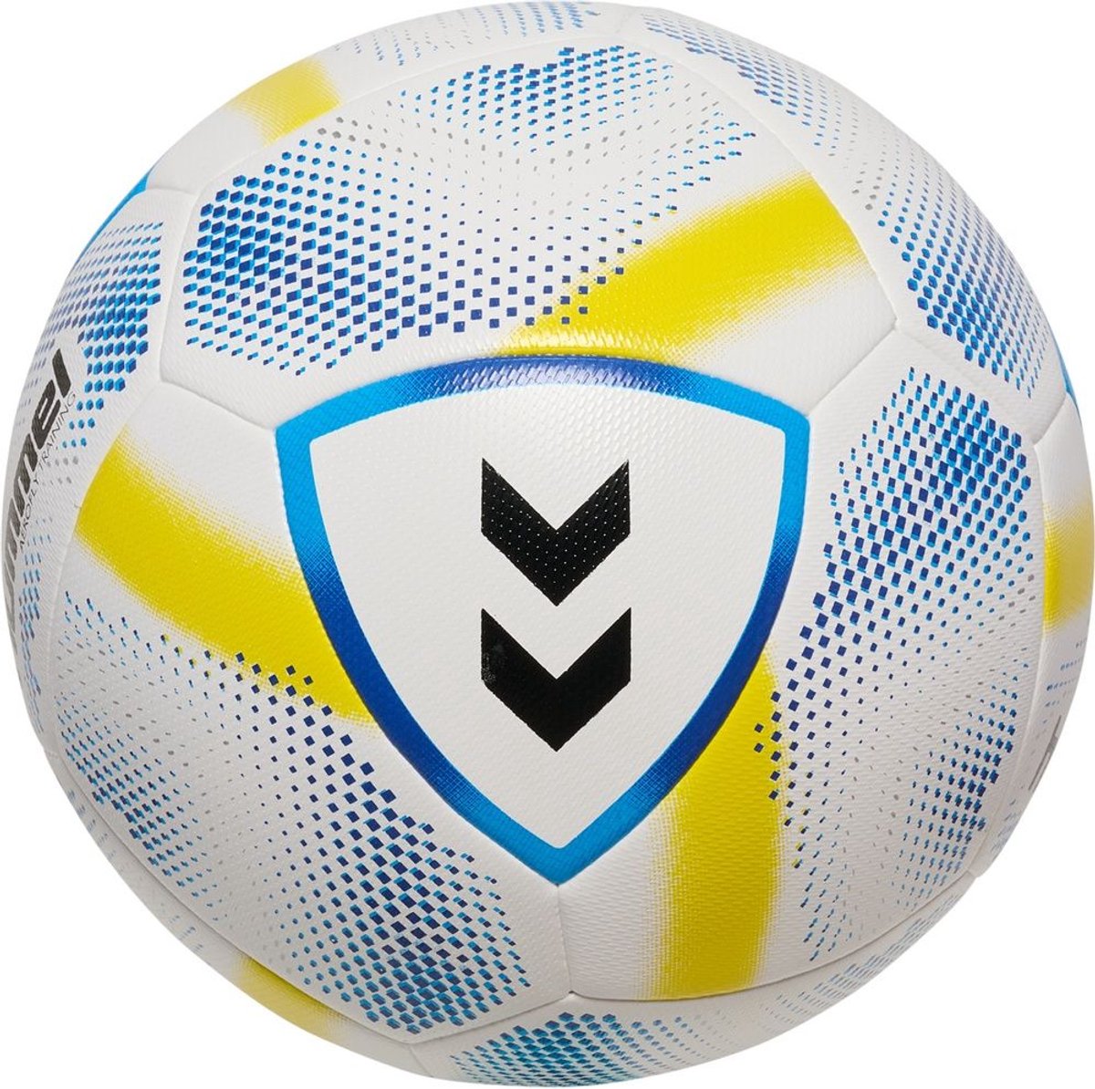 1200x1194-76 Hummel Fußbälle Hmlaerofly Training White/Blue/Yellow-5 - Afbeelding 1
