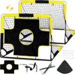Allecto Plus - Voetbaldoelen voor kinderen in de tuin met net - Voetbalplezier in eigen tuin!