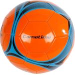 Gametime Voetbal Pu/synthetisch 280 Gram Oranje/grijs Maat 5