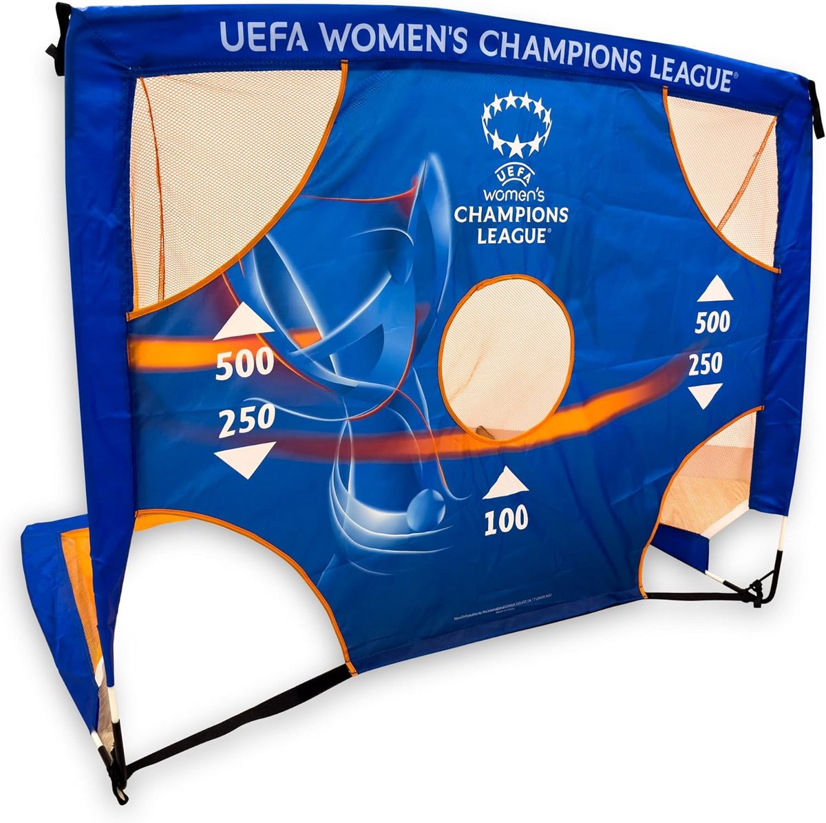 1200x1195-54 Voetbaldoel 1,20 m x 3ft 2-in-1 - Weerbestendig Draagbaar Flexi Doel voor Binnen en Buiten - Officiële Merchandise - Afbeelding 1