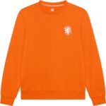 Nederlands Elftal Sweater Heren - Maat S - KNVB Fankleding - Volwassenen - Oranje Trui