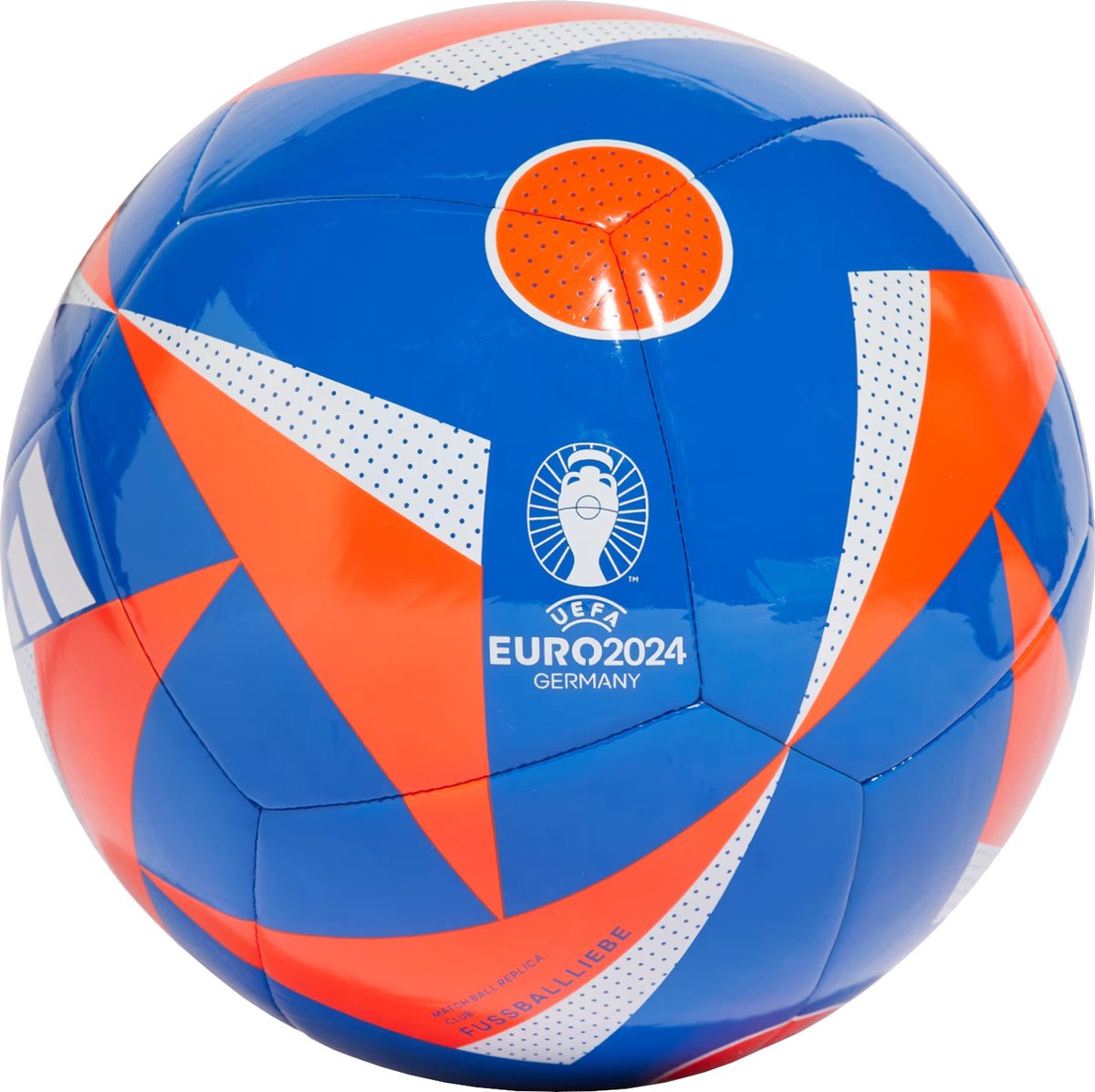 1200x1196-37 adidas Performance Fussballliebe Club Voetbal - Unisex - Blauw- 5 - Afbeelding 1