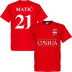 Servië Matic Team T-Shirt - XXL
