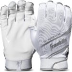 Voetbal Handschoenen voor Volwassenen - Goede Grip - Wit/Chroom