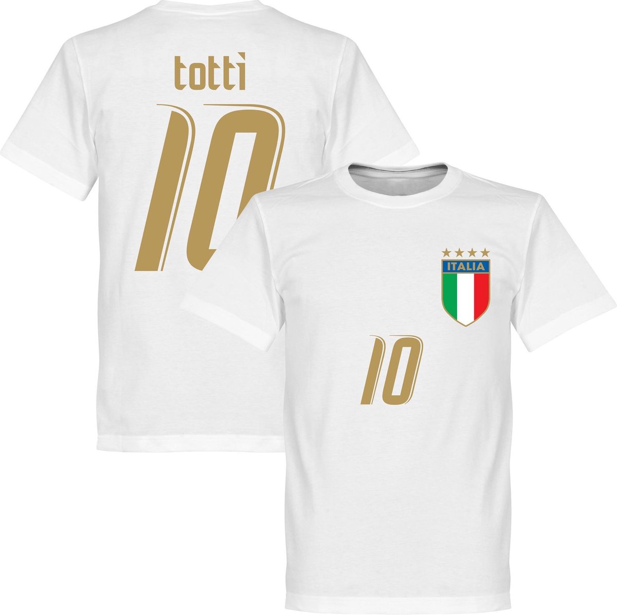 1200x1197-37 Italië Totti T-Shirt 2006 - XXL - Afbeelding 1