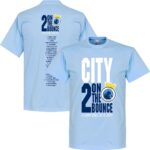 City 2 on the Bounce Champions T-Shirt - Lichtblauw - XXL
