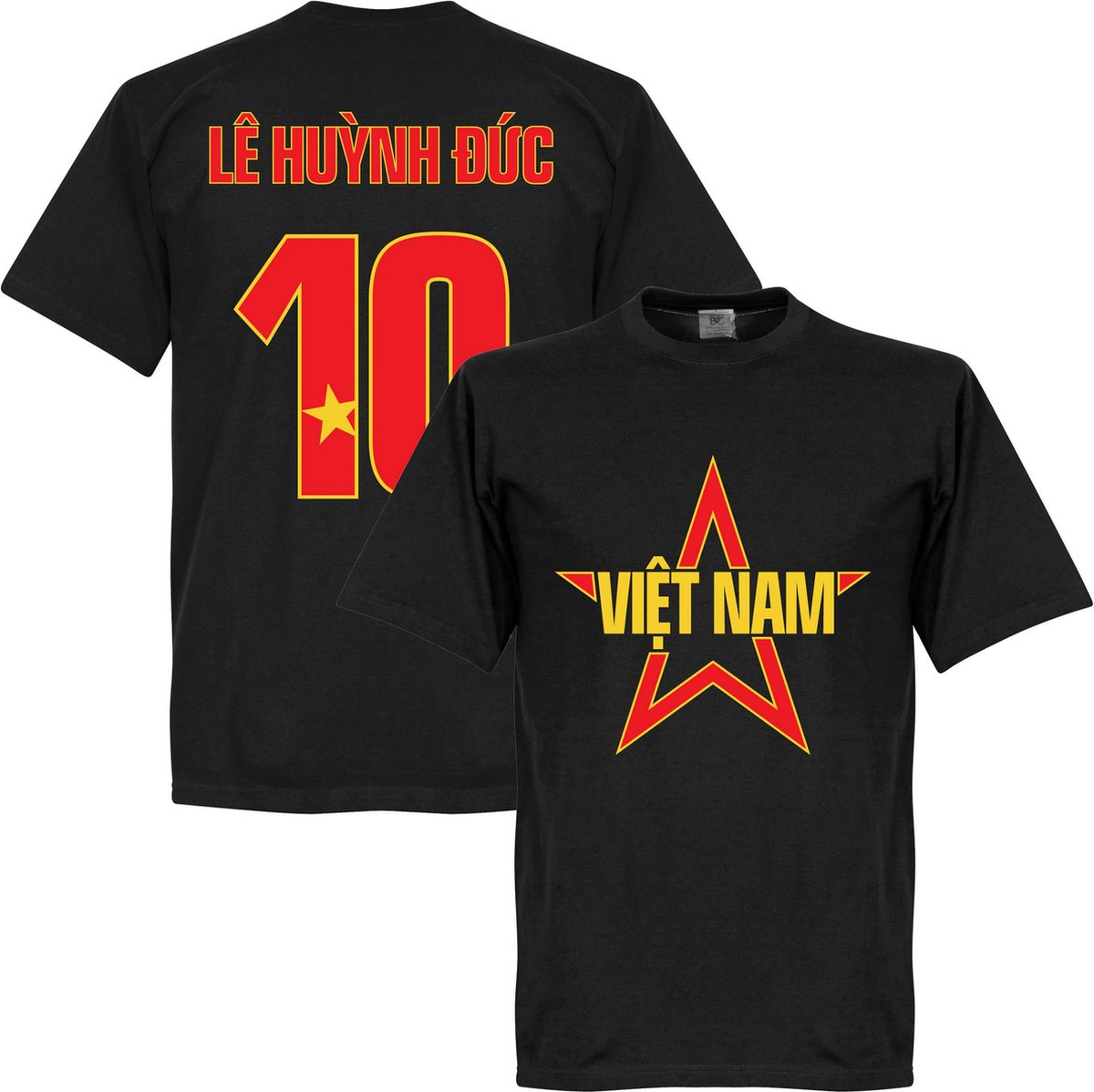 1200x1198-23 Vietnam Le Huynh Duc Star T-Shirt - XXL - Afbeelding 1