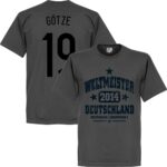 Duitsland Weltmeister Götze T-Shirt - L