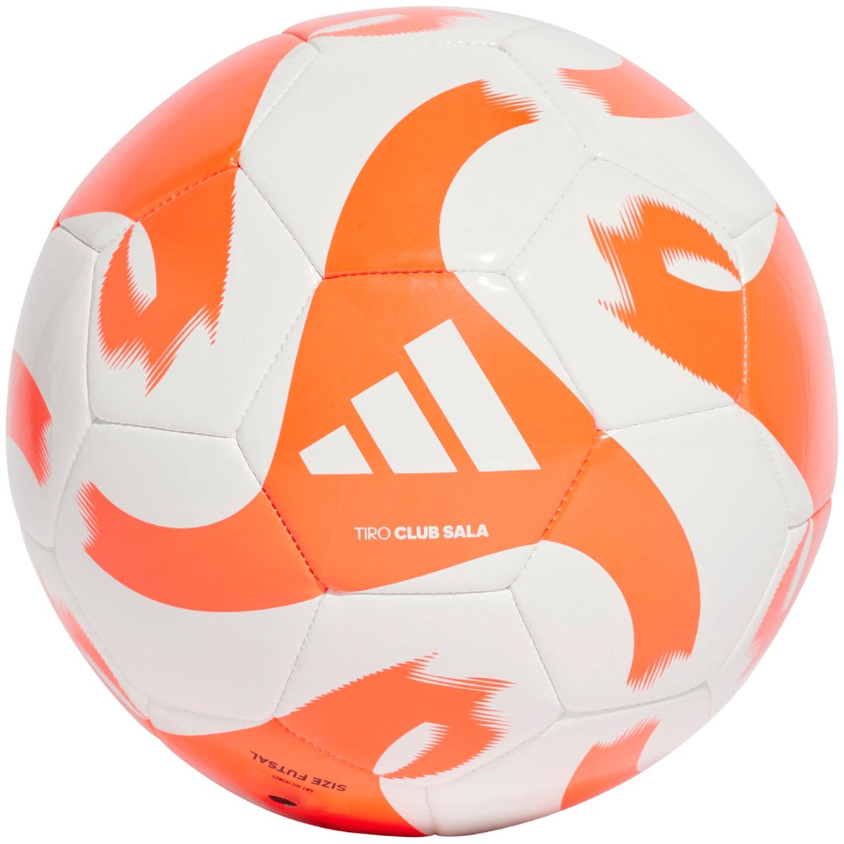 1200x1199-113 adidas Bal Tiro Club Sala Wit-Oranje - Maat FUTS - Afbeelding 1