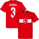 Turkije Demiral 3 Team T-Shirt - Rood - S