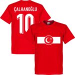 Turkije Çalhanoğlu 10 Banner T-Shirt - Rood - XXXXL