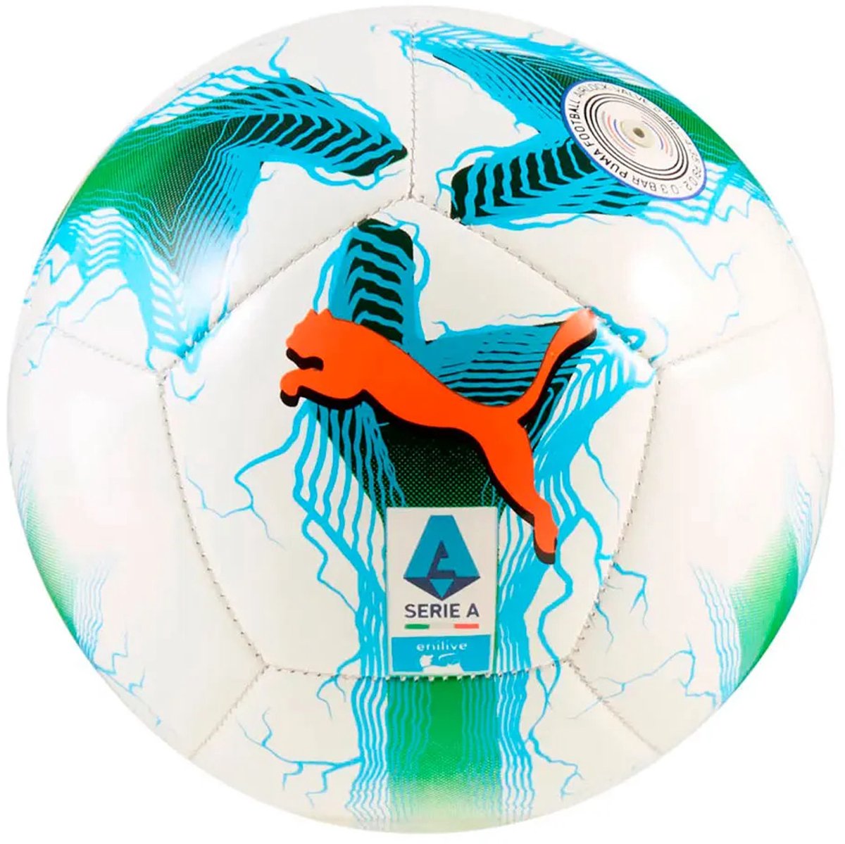 1200x1199-26 Puma Orbita Serie A Mini Voetbal Wit - Afbeelding 1