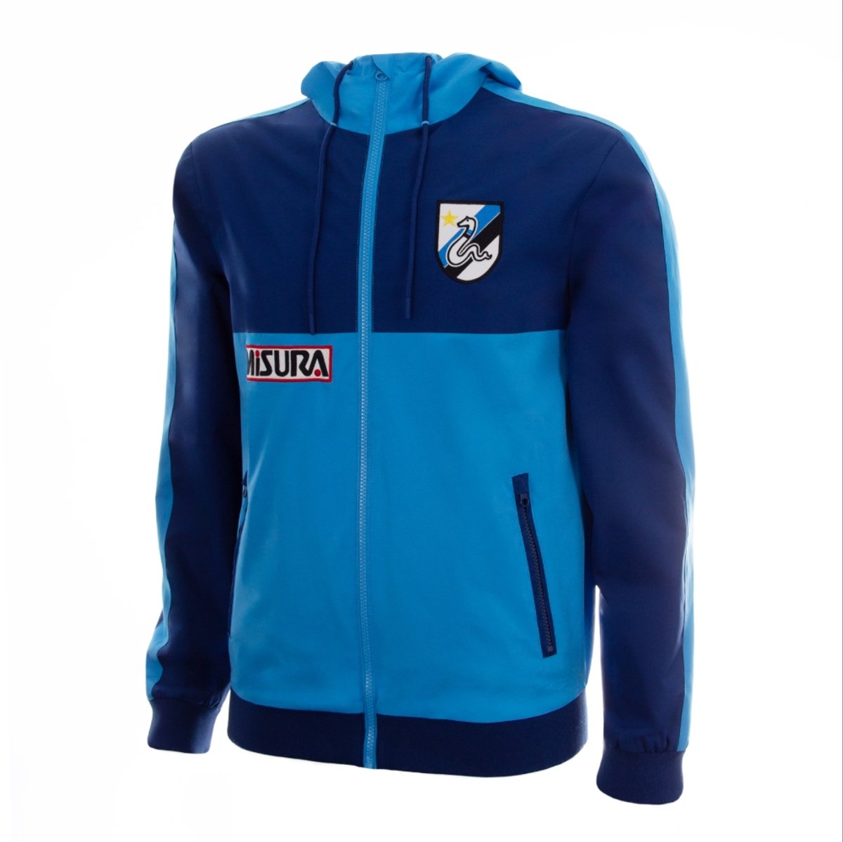 1200x1199-48 COPA - FC Internazionale 1985 - 86 Retro Windjack - Heren - Blauw - M - Afbeelding 1