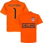 Engeland Pickford 1 Team T-Shirt - Oranje - XXL
