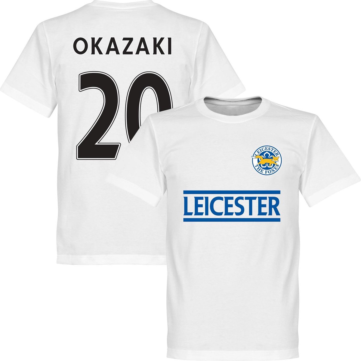 1200x1200-105 Leicester Okazaki Team T-Shirt - L - Afbeelding 1