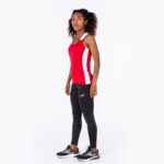Joma Record Ii Mouwloos T-shirt Rood L Vrouw