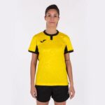 Joma Toletum Ii T-shirt Met Korte Mouwen Geel XL Vrouw
