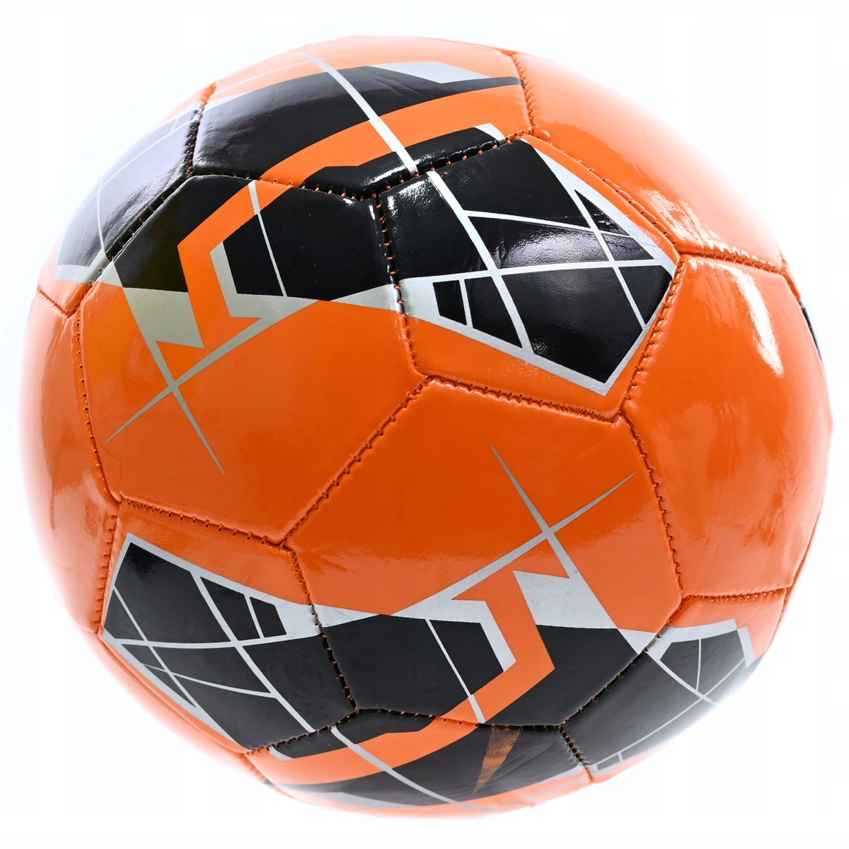 1200x1200-1084 Oranje Voetbal voor Kinderen - Maat 5, Duurzaam & Trainingsklaar - Afbeelding 1