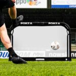 Aluminium mini goal inklapbaar 120cm x 80cm met fijnmazig net
