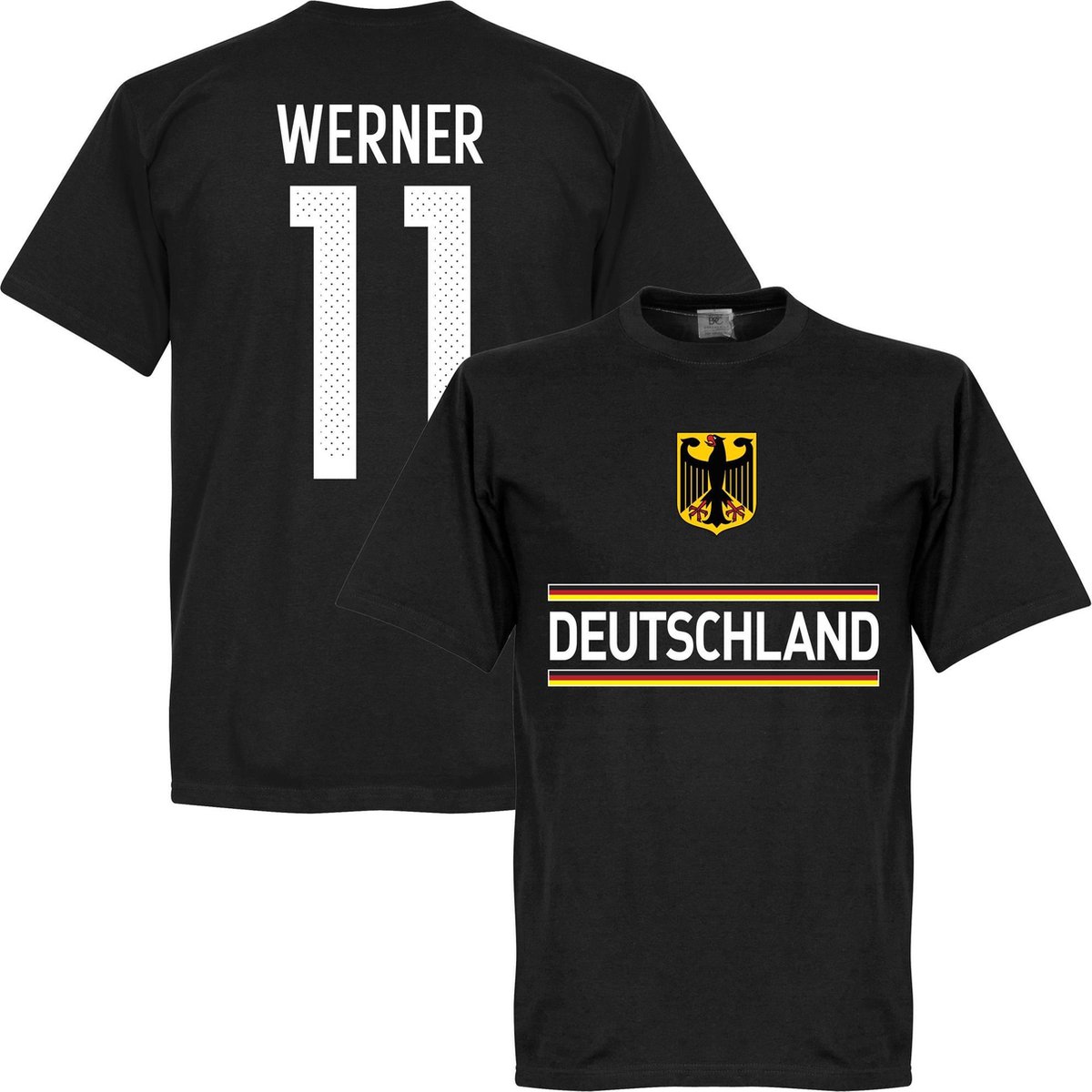 1200x1200-1208 Duitsland Werner Team T-Shirt - XL - Afbeelding 1