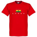 Ghana Black Stars Flag T-Shirt - XS