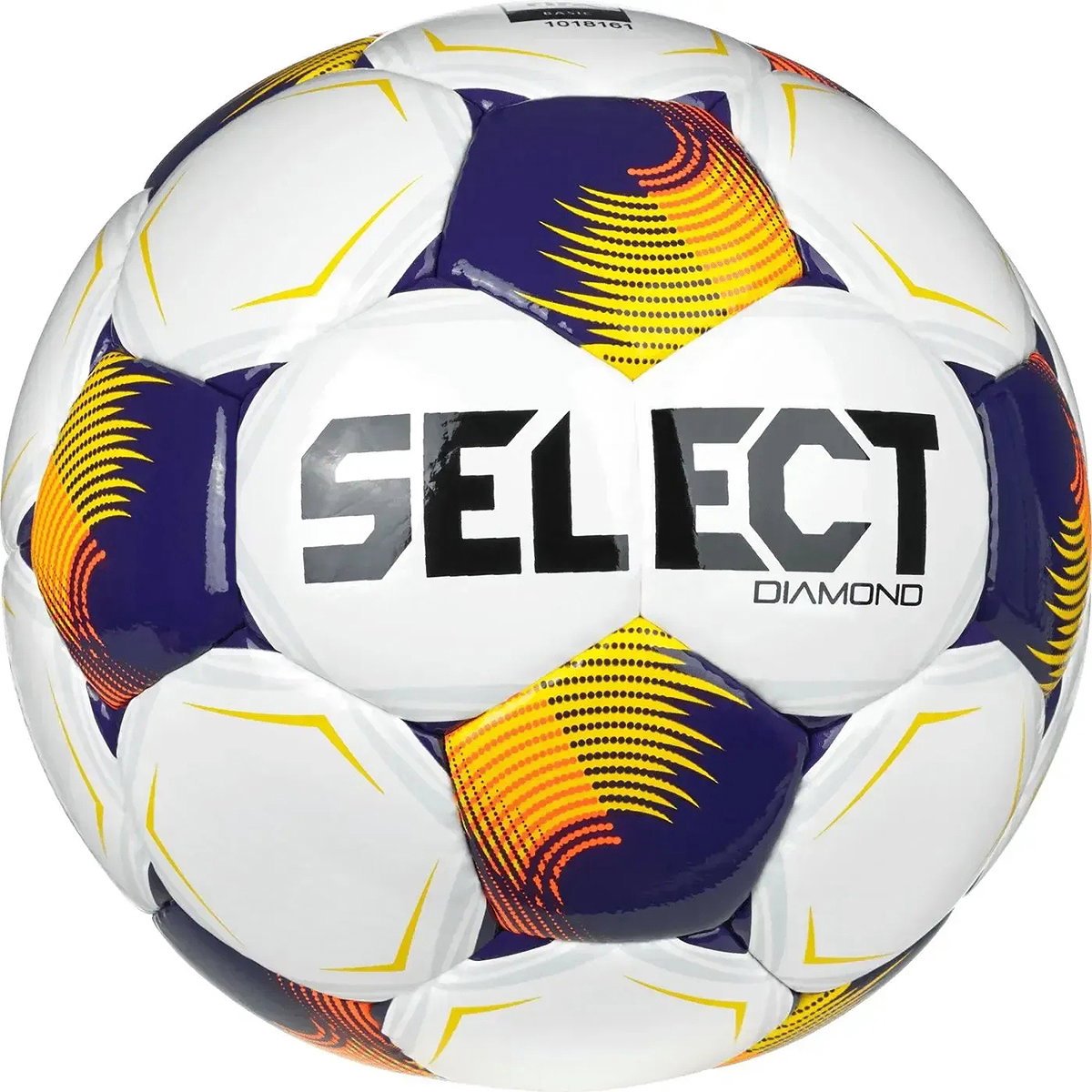 1200x1200-1310 Select Diamond V26 Trainingsbal - Wit / Paars / Geel | Maat: 5 - Afbeelding 1