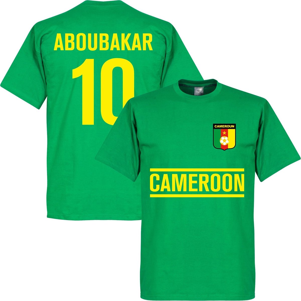 1200x1200-138 Kameroen Aboubakar 10 Team T-Shirt - XXL - Afbeelding 1