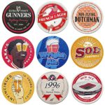 Sportieve Biermatten Set van 9