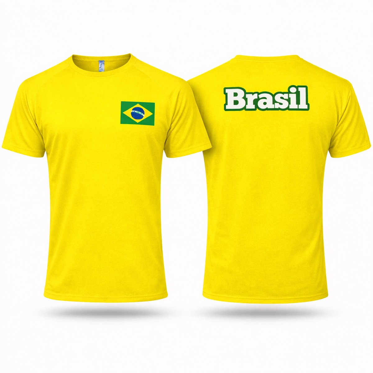 1200x1200-1426 Brazilië Voetbalshirt – WK 2026 Supporters Shirt – Geel – Maat 3XL - Landen T-shirt – Voetbaltenue Fan Shirt – Active Dry - Afbeelding 1