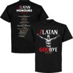 Zlatan GodBye T-Shirt - Zwart - 5XL