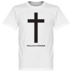 Peace, Love, Football T-shirt - 4XL