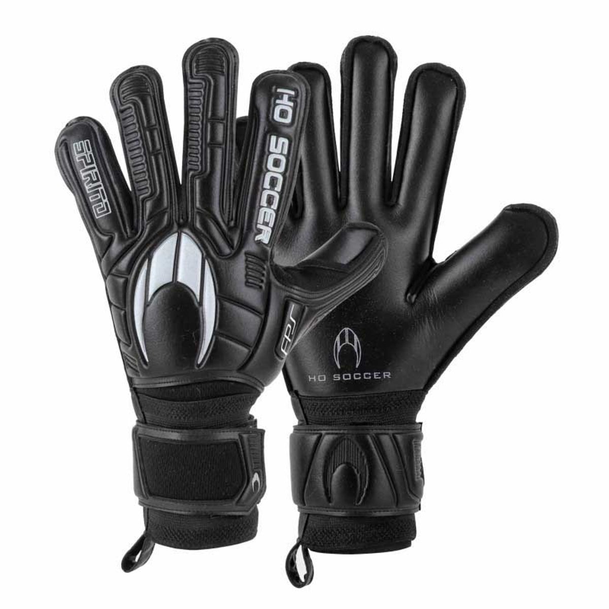 1200x1200-1682 Ho Soccer Spirito Protek Keepershandschoenen Zwart 5 - Afbeelding 1