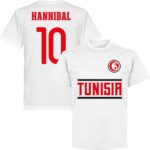 Tunesië Hannibal 10 Team T-Shirt - Wit - S