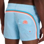 Sundek Printed Elastic Waist Zwemshort Heren - Maat M