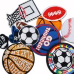 12 Stuks Opstrijkbare Sportpatches voor Kleding en Accessoires