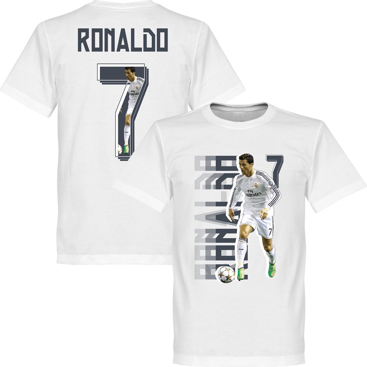 1200x1200-178 Ronaldo 7 Gallery T-Shirt - XXXL - Afbeelding 1