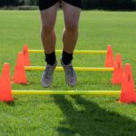 Precision Agility Hordenset - 30 centimeter - Pvc - Oranje/geel - 18-delig