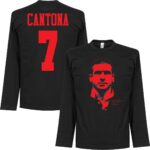 Cantona Silhouette Longsleeve T-Shirt - L