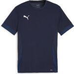 PUMA teamGOAL Matchday Jersey Heren Sportshirt - PUMA Navy-PUMA White-Persian Blue