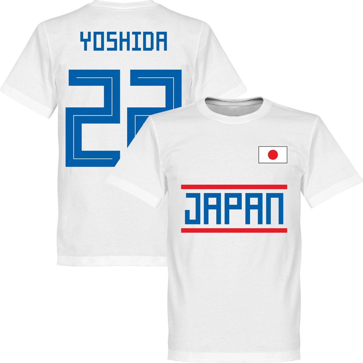 1200x1200-2043 Japan Yoshida 22 Team T-Shirt - Wit - XL - Afbeelding 1