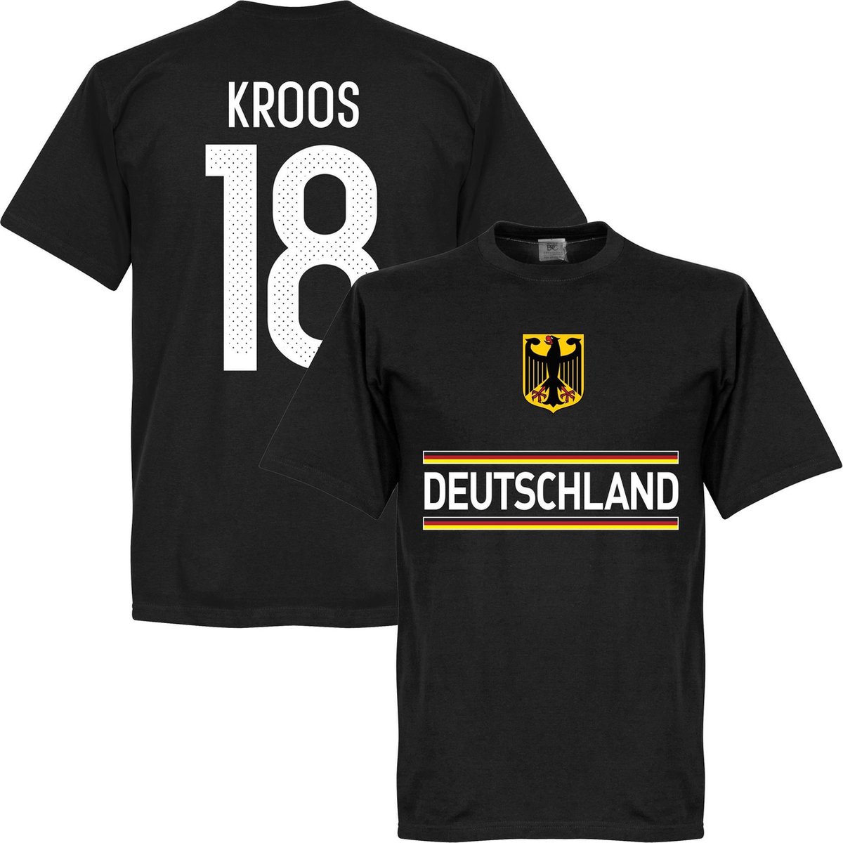 1200x1200-2072 Duitsland Kroos Team T-Shirt - S - Afbeelding 1