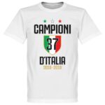 Campioni D'Italia 37 T-Shirt - Wit - XXL