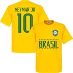 Brazilië Neymar JR 10 Team T-Shirt - Kinderen - 92