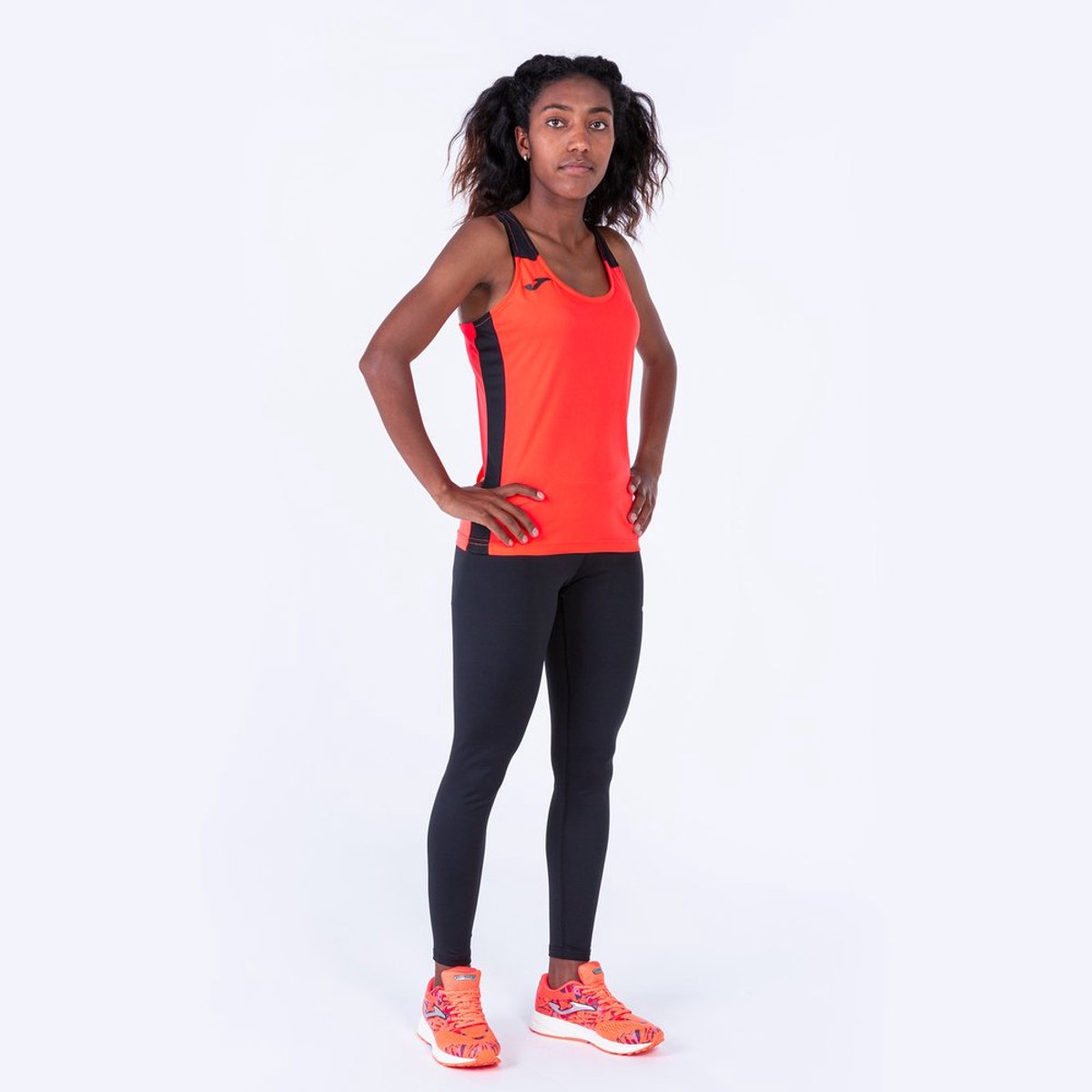 1200x1200-2110 Joma Record Ii Mouwloos T-shirt Roze M Vrouw - Afbeelding 1