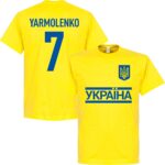 Oekraïne Team Yarmolenko T-Shirt - M