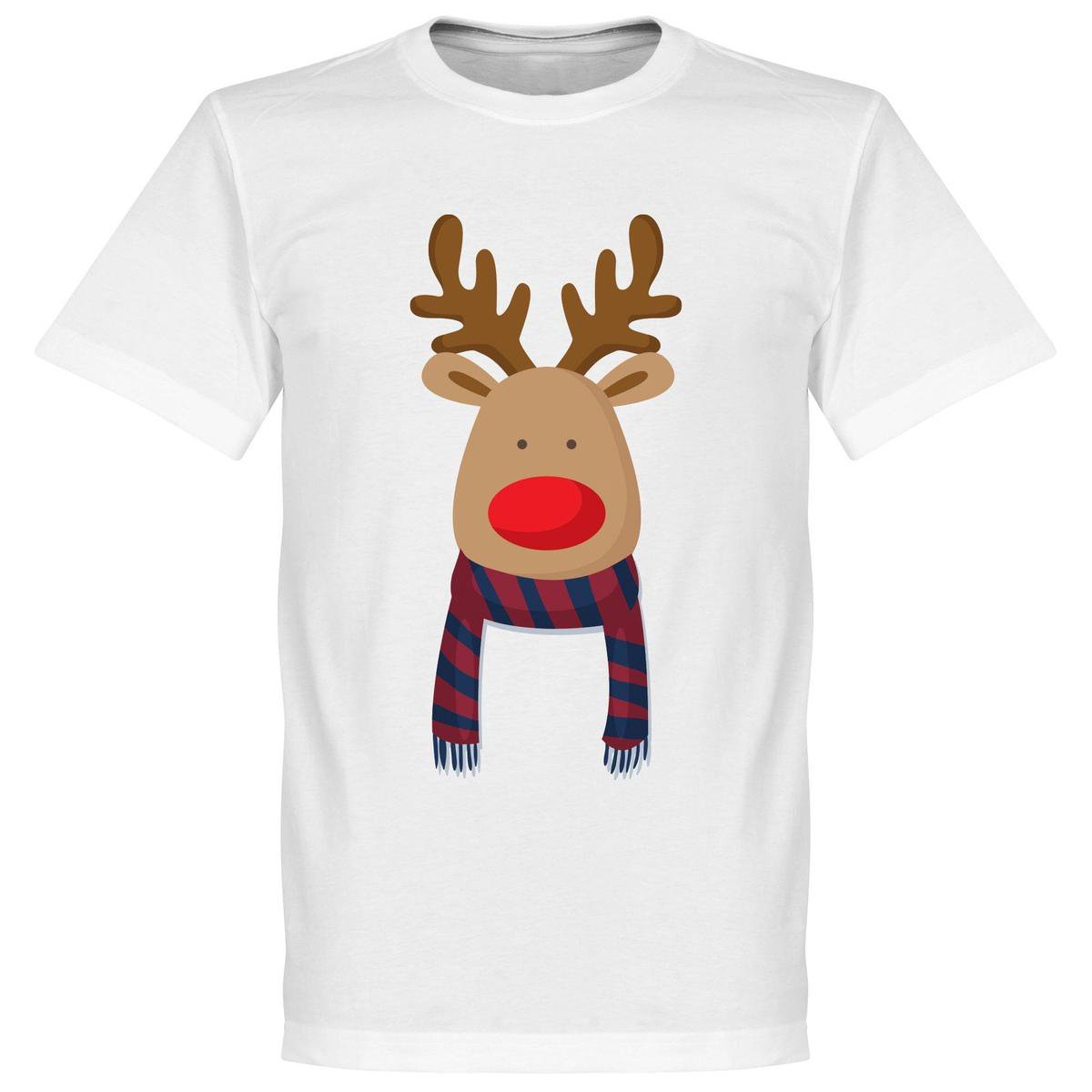 1200x1200-2302 Reindeer Supporter T-Shirt - Rood/Blauw - XL - Afbeelding 1